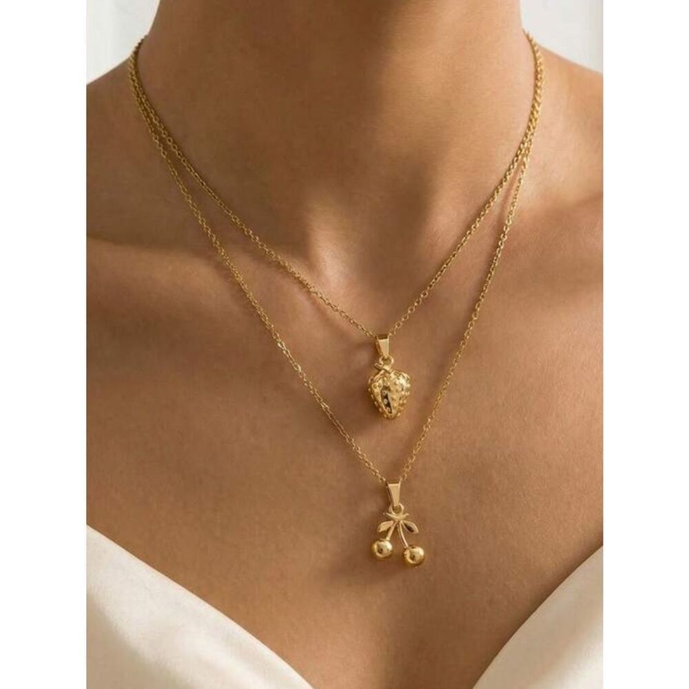 Cherry necklace #2536